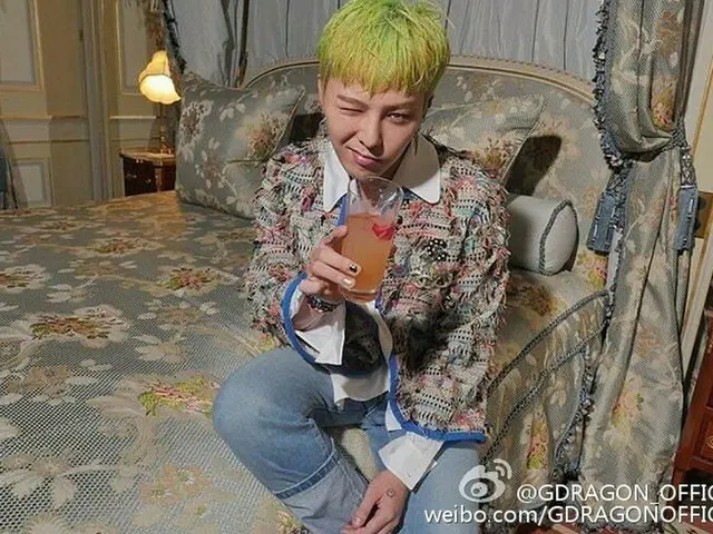 ”BIGBANG] G-DRAGON, updated SNS” Chanel cocktail party last night in paris ”