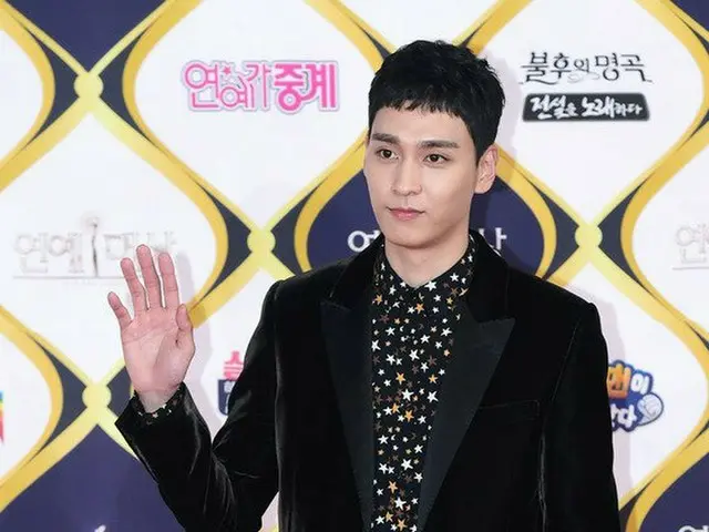 Actor Choi Tae Joon, ”2016 KBS Performing Arts Award” participation. Seoul,Yeouido (Yoido) KBS Hall.