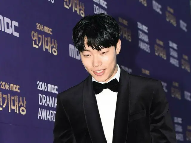 Actor Ryu Jun Yeol, participating in the Red Carpet Event. ”2016 MBC PerformanceAward”, Seoul Kamika