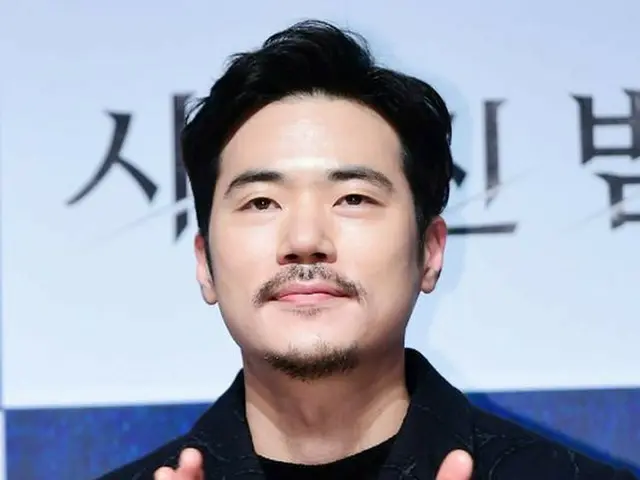 Actor Kim Kang Woo, attended the production briefing of the movie ”VanishedNight”.