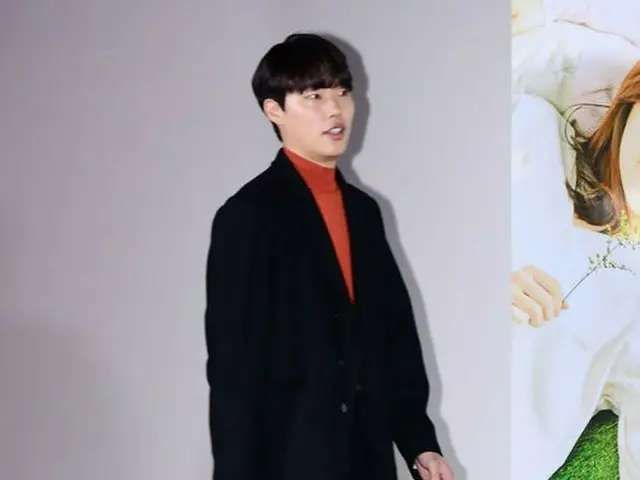 Actor Ryu Jun Yeol attended the media distribution preview of the movie ”LittleForrest”.