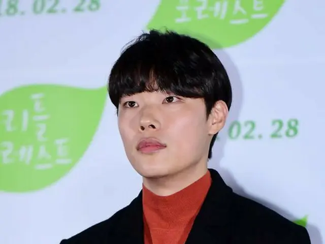 Actor Ryu Jun Yeol attended the media distribution preview of the movie ”LittleForrest”. Additions.