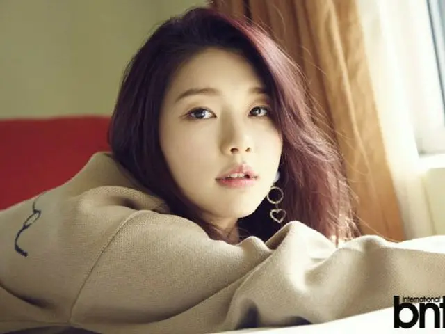 Model Kim Jin Kyung, photos from 'Bnt'.