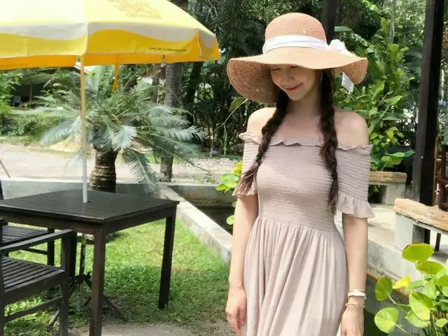 【G Official】 Actress Park Min Young, released photos in Phuket.