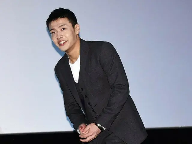 Kang HaNeul attended the media preview of the movie ”Retrial”.