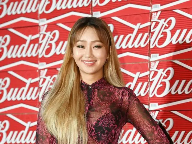 Hyorin (SISTAR), Budweiser Project B Party. @ Seoul · Desson flour mill.