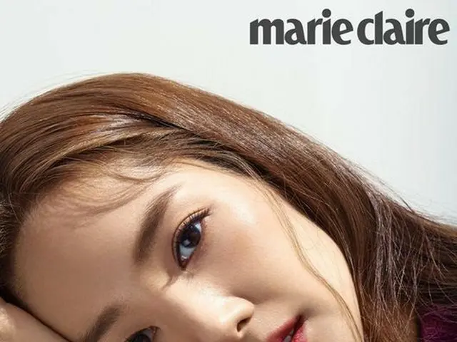 Actress Park Min Young, released pictures. ”Marie claire”. Additions.