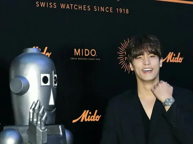 Actor SungHoon, attended the Swiss watch brand ”MIDO” 100th anniversaryexhibition. Seoul · Jamsilo L