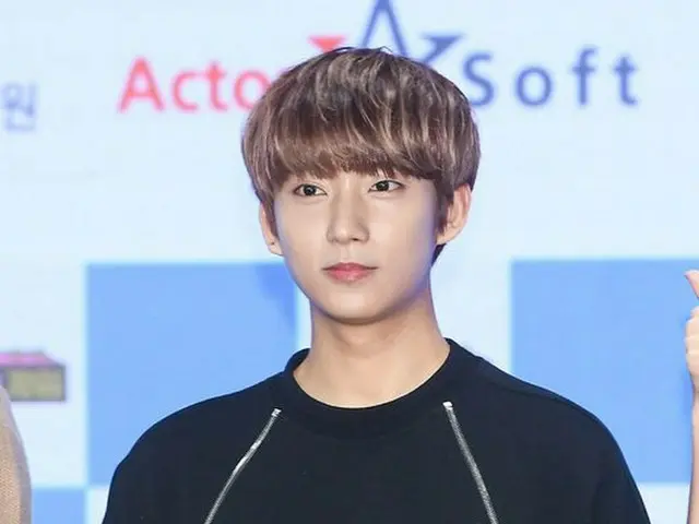 B1A4 Gonchan, attends MBC's new game show ”Beginner game” productionpresentation. ACTOZ ARENA, 2nd.