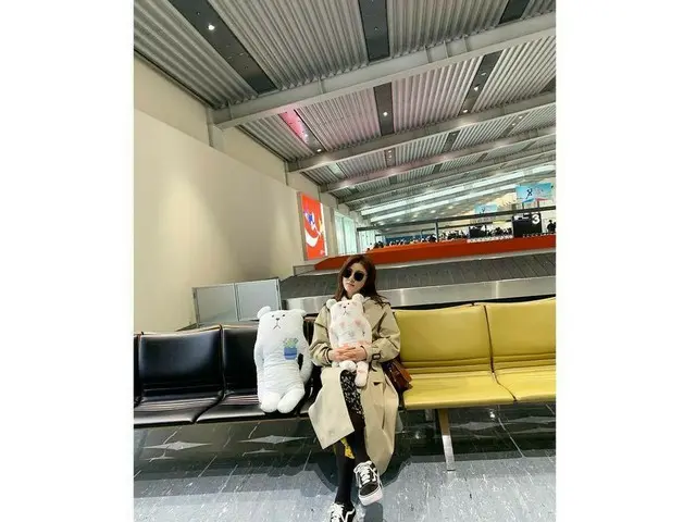 [G Official] Actress Ha Ji Won, SNS updated. Arrive in Osaka with lots of Tokyolingering. ”