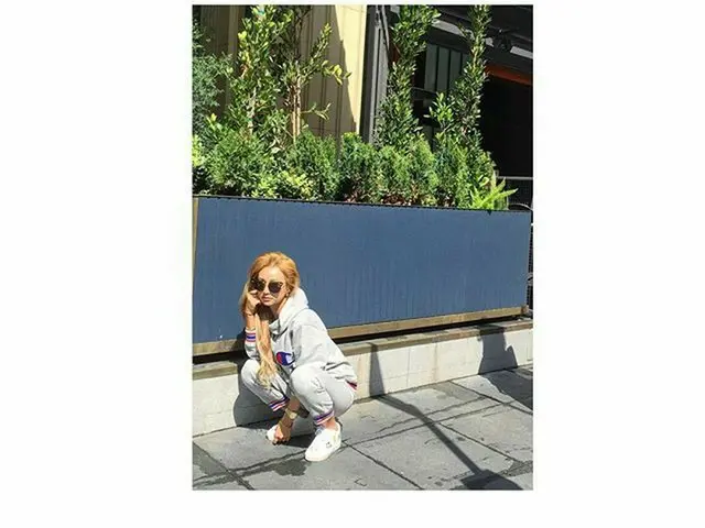 Hyorin (SISTAR), updated SNS.