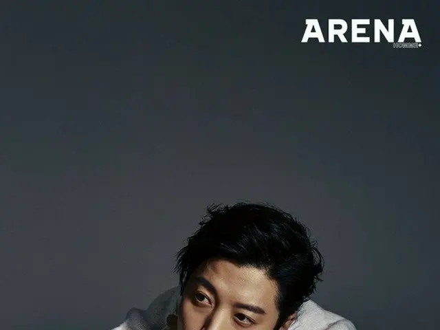 Actor Lee Dong Gun, released pictures. Fashion magazine ”ARENA”.