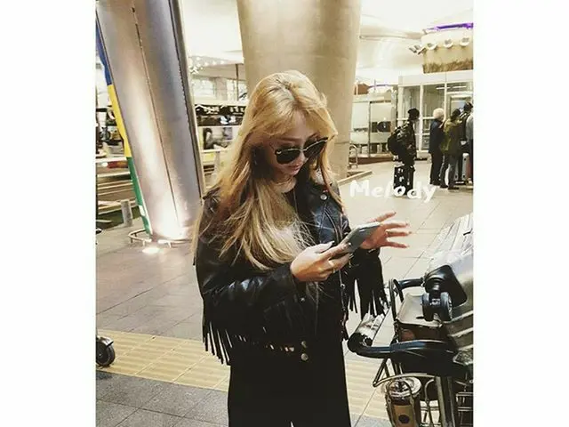 Hyorin (SISTAR), updated SNS. ”I came back #thanks.”