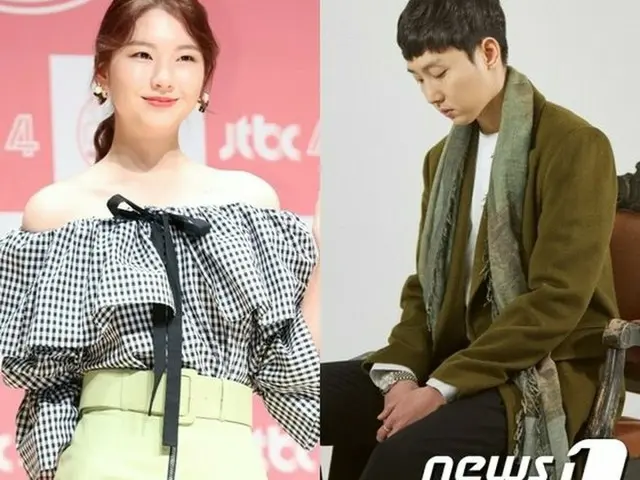 Actress Kim Jin Kyung loves rapper with Crucial Star. The office side ”relatedfor almost one year”.