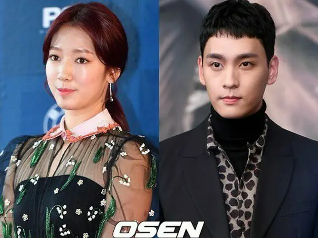 Actress Park Sin Hye, actor Choi Tae Joon, denied ”hot love theory”.Relationship between seniors and