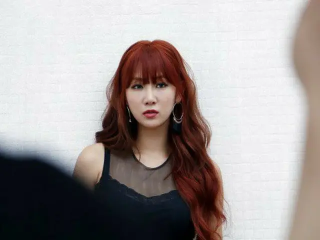 The last SISTAR, today's comeback. Soyu.