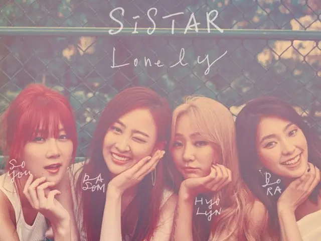 SISTAR, last single ”LONELY” ranked first in eight charts. The dissolutionannouncement is unchanging