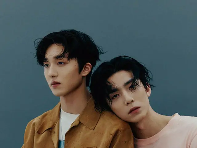 SF9 Chani & Fillon, rilis gravure. "Singles" edisi Maret. .