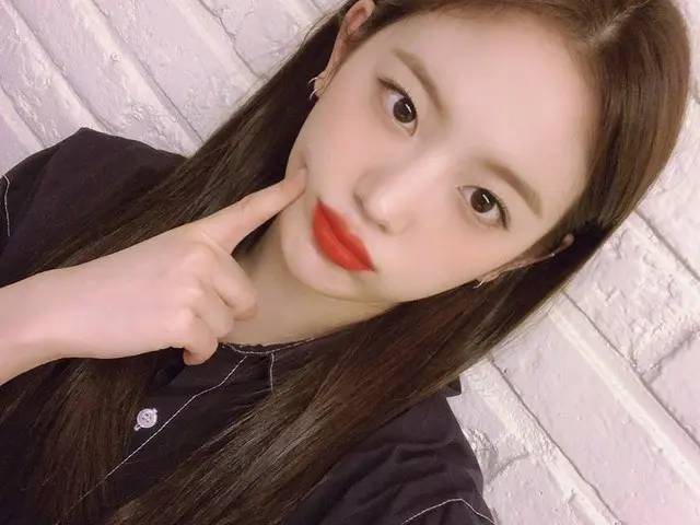 [T formula] fromis_9, [#Gyuri] ❤️ favorit kami  Cuaca tiba-tiba menjadi dingin. 