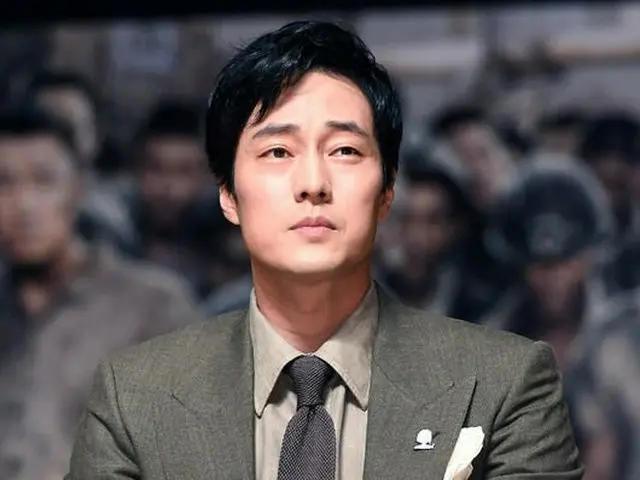 So Ji Sub, attended the movie ”Battleship Island” production reporting meeting.