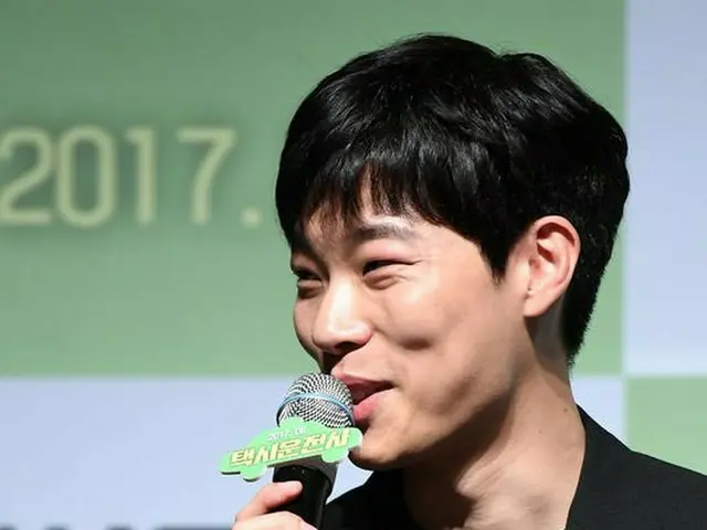 Actor Ryu Jun Yeol attended the production briefing session. Starring movie”Taxi driver”.