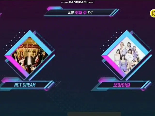 OHMY GIRL, hari ini #1. .. mahkota ketiga, "M COUNTDOWN"  #NONSTOP3rdwin #OHMYGI