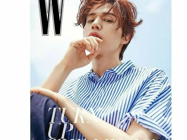 [Resmi G] Aktor Lee Dong Wook, -  Sampul edisi Juni "W Korea" Dong Wook!  -  Don