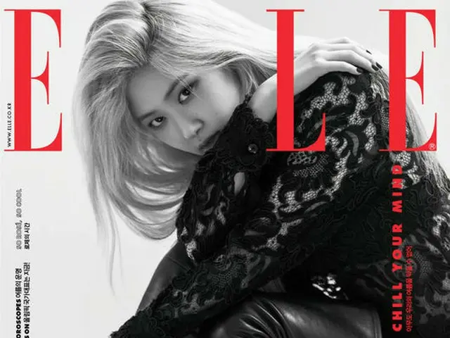 BLACKPINK ROSE, photos from ”ELLE” July issue cover.