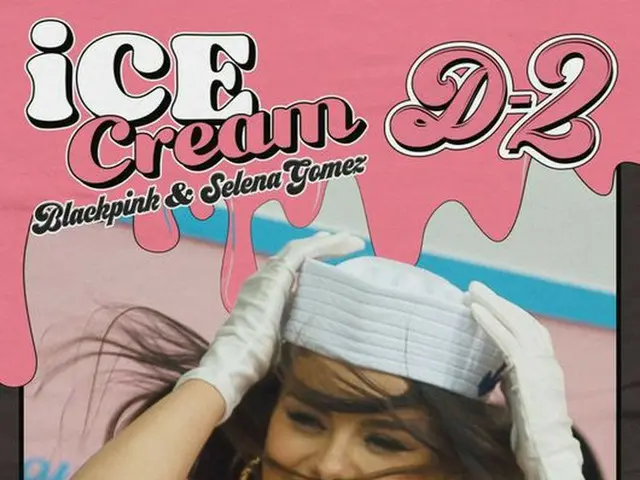 ”BLACK PINK” X Selena Gomez's new song ”Ice Cream”, D2 poster Selena Gomez verreleased.