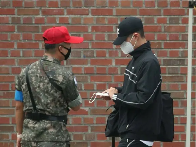 #Park BoGum, mendaftar sebagai tentara. ..