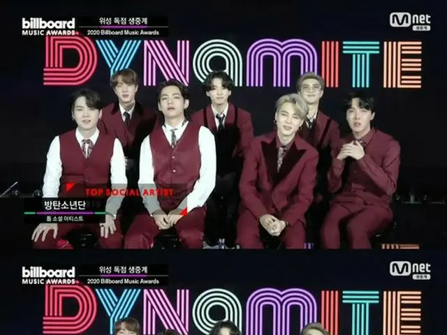 "BTS" memenangkan Penghargaan Artis Sosial Terbaik di American BillBoArd Music A
