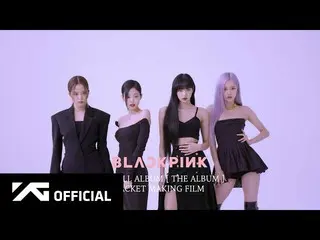 [Formula] BLACKPINK, layar produksi jaket BLACKPINK-'THE ALBUM '  