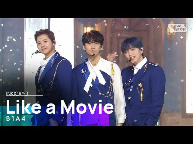 [Formula sb1] B1A4_ _ (B1A4 _) - seperti film (영화 처럼) INKIGAYO_ inkigayo 2020102