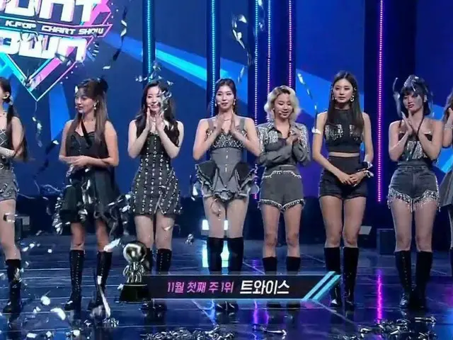 #TWICE, hari ini nomor satu. ● #ICantStopMe2ndWin ● Mahkota kedua. .. "M HITUNG 