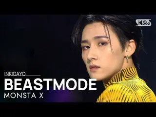 [Resmi SB1] MONSTA X_ _ (MONSTA X _) - BEAST_ _mode INKIGAYO_ inkigayo 20201108 