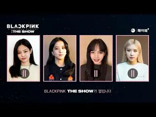 [Formula] BLACKPINK, BLACKPINK- Video pesan "THE SHOW"  