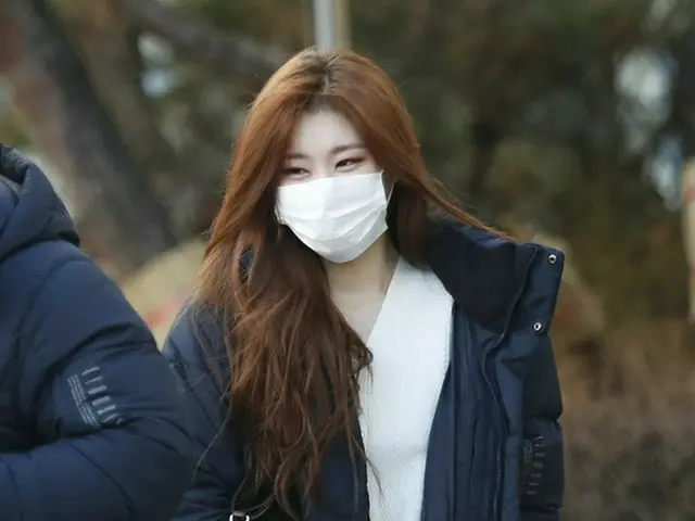 ITZY Cheryong kembali ke rumah setelah pra-rekaman KBS "Kayo Daisaisai". ..