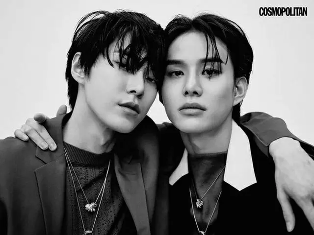 NCT 127 Doyoung & Jungwoo memposting gambar. metropolis. ..