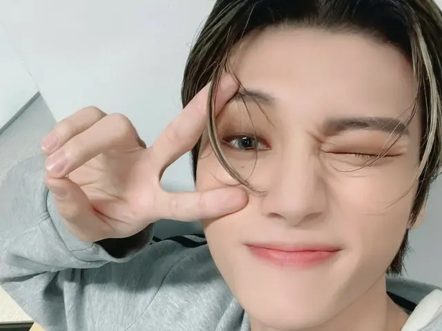 [T Official] ATEEZ, [#Wooyoung] ATINY Thank you for this week Oyofu #ATEEZ#ATEEZ ..