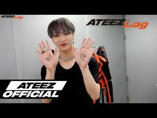 【T 公式】 ATEEZ ， [🎬] ATEEZ （ATEEZ） log_logbook  #57 ⠀ ⠀ #ATEEZ_log #ATEEZ #ATEEZ 