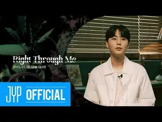 jyp】DAY6 (Even of Day) Right through Me＞ Film Intro - Young K  