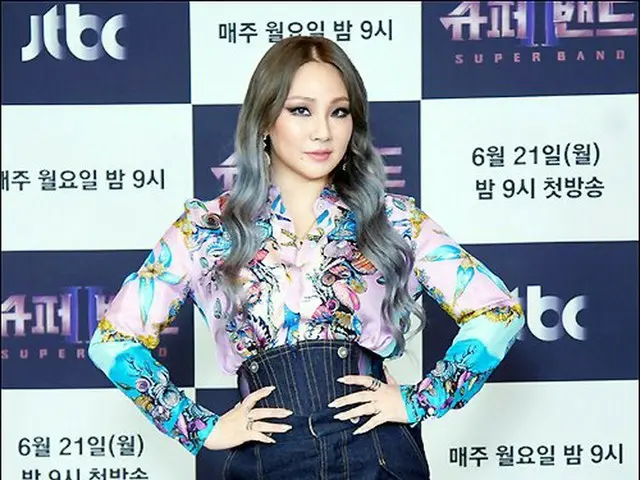 CL (2NE1) attended the production presentation of JTBC's new variety ”Super Band2”.