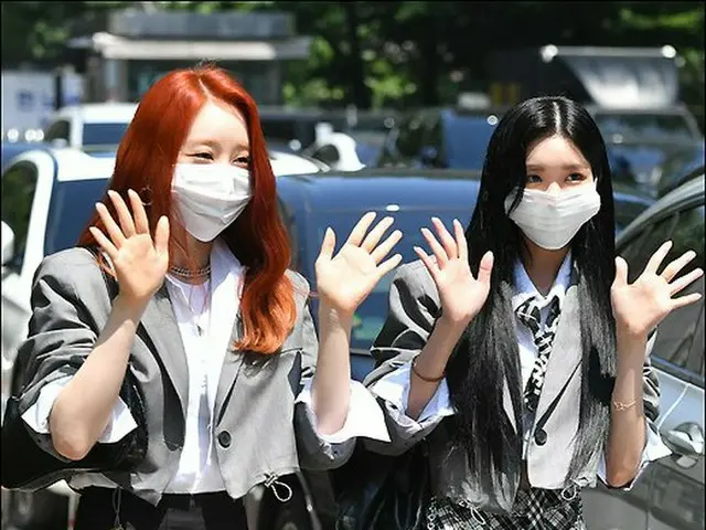 WJSN Yong Jung & Dawon berpartisipasi dalam rekaman KBS "Song of Immortality". .