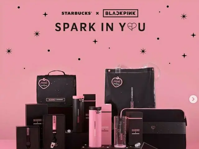 Launched collaboration products with Thai Starbucks coffee ”BLACKPINK”. .. ..