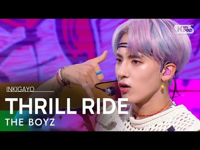 sb1】THE BOYZ_ _ (THE BOYZ_) - THRILL RIDE INKIGAYO_inkigayo 20210815  