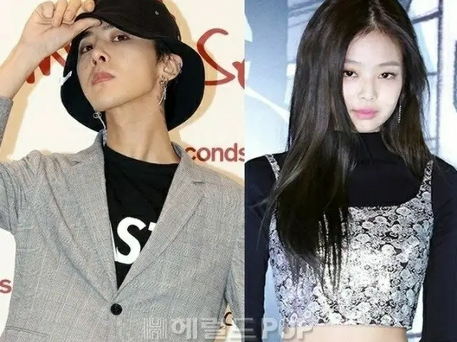 It is reported that GD visite the pictorial shooting site of JENNIE (BLACKPINK).The love Affair Rumo