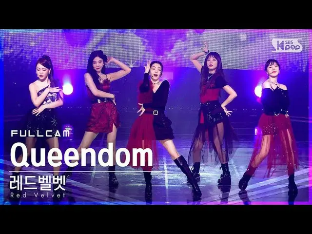 [Official sb1] [Fancam di baris pertama 4K] RedVelvet_'QUEENDOM'Full Cam│@SBS In