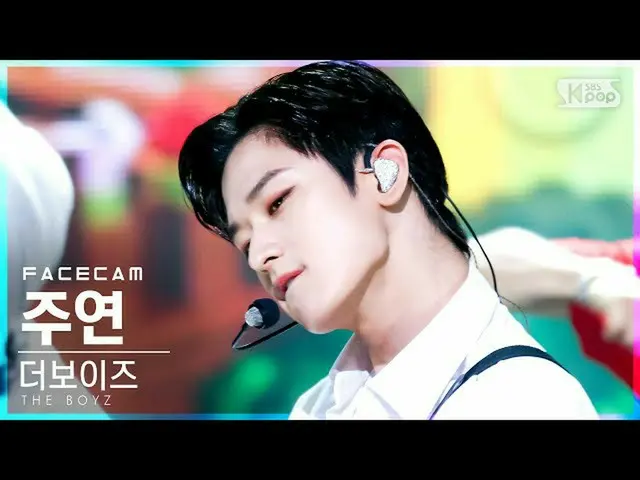 sb1】[페이스캠4K] THE BOYZ_ 'THRILL RIDE' (THE BOYZ_ _ JUYEON FaceCam)│@SBS Inkigayo_