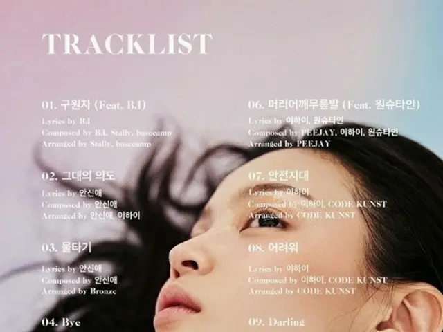 Penyanyi LEE HI merilis daftar lagu dari album lengkap ke-3 "4 ONLY"... termasuk