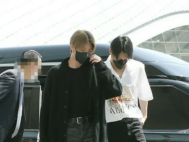"SEVENTEEN" JUN & THE8 berangkat dari Bandara Internasional Incheon menuju Beiji